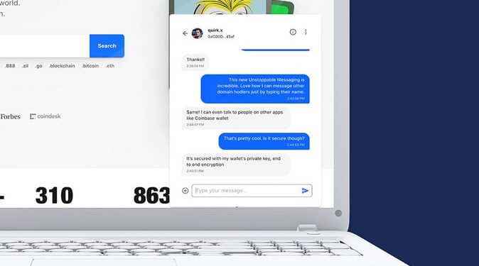 Unstoppable Domains Launches Web3 Messaging Platform Powered by XMTP Network