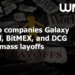 Crypto companies Galaxy Digital, BitMEX, and DCG claim mass layoffs