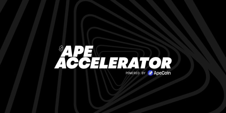 Ape Accelerator is live to boost ApeCoin adoption