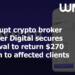 Bankrupt crypto broker Voyager Digital secures approval to return $270 million to affected clients