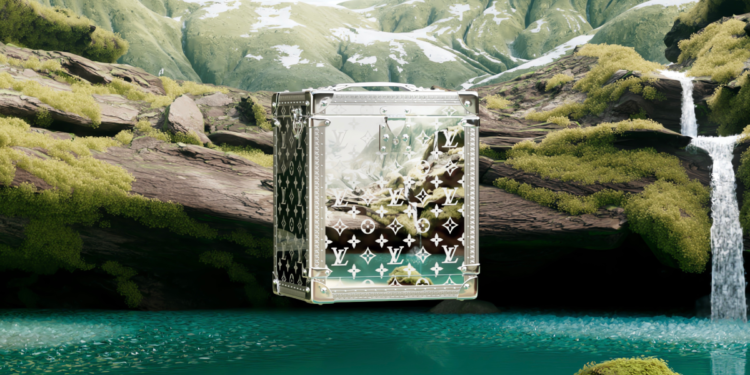 Louis Vuitton Via Tile Trunk Blends Digital Luxury & Traditional Craft