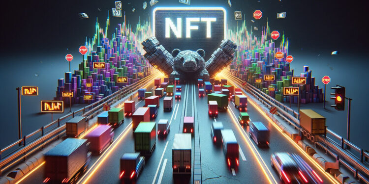 NFT trading volumes surge as blue-chip collection prices hit roadblock following BTC dip
