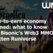 Create-to-earn economy explained: what to know about Bisonic’s Web3 MMORPG Forgotten Runiverse