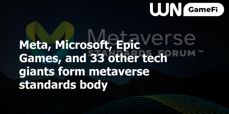 Meta, Microsoft, Epic Games, and 33 other tech giants form metaverse standards body