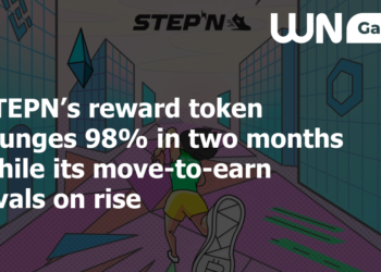 STEPN’s reward token plunges 98% in two months while its move-to-earn rivals on rise