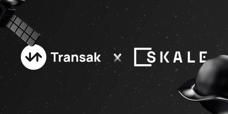 Transak and SKALE Partner to Solve High Gas Fees and Onboarding Challenges of Web3 Gaming