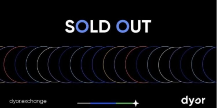 Web3 exchange Dyor’s NFT Collection sold out on OpenSea